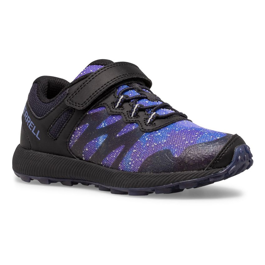 Basket Merrell Nova 2 Noir/Violette Enfant | K.U.ICRU